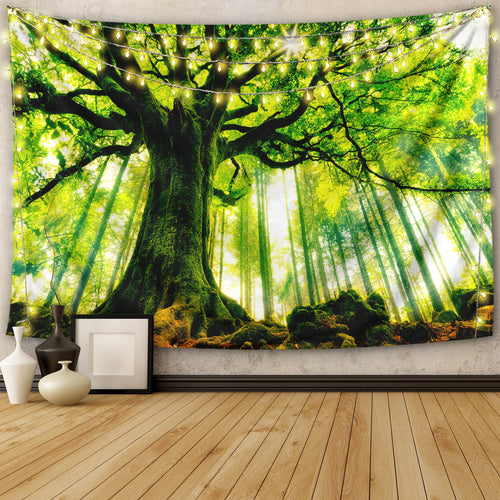 Nature Forest Thick Tapestry