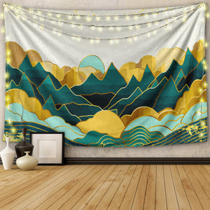 Gold Mountain 2 Tapestry