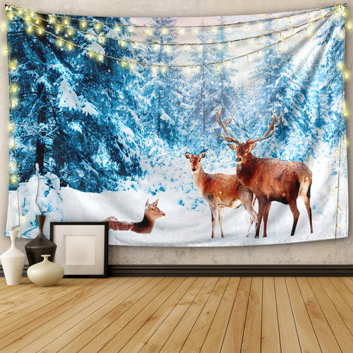 Christmas Psychedelic Tapestry