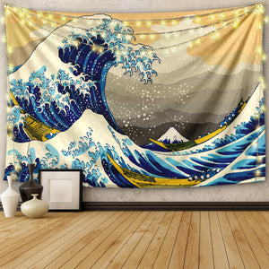 Great Wave Kanagawa Tapestry