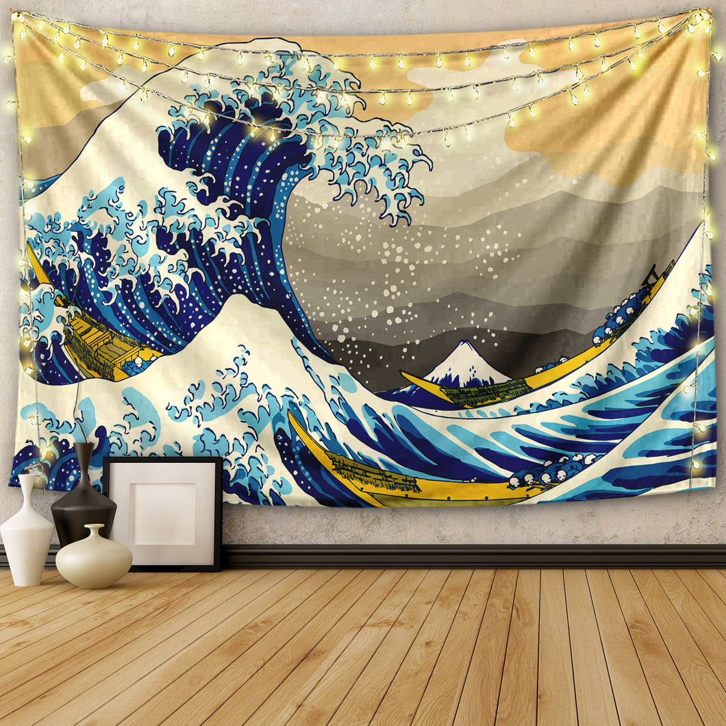 Great Wave Kanagawa Tapestry
