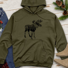 Load image into Gallery viewer, Moose Sighting Midweight Hoodie