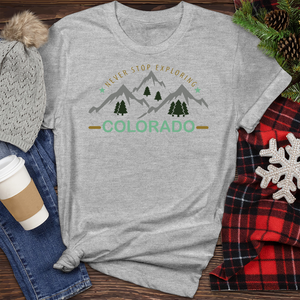 Colorado Explore Heathered Tee