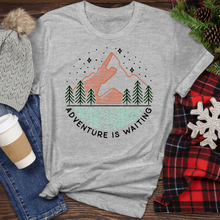 Load image into Gallery viewer, Adventure Is Waiting Heathered Tee