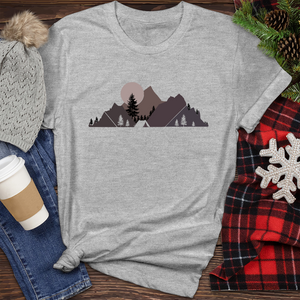Forest Landscape Heathered Tee