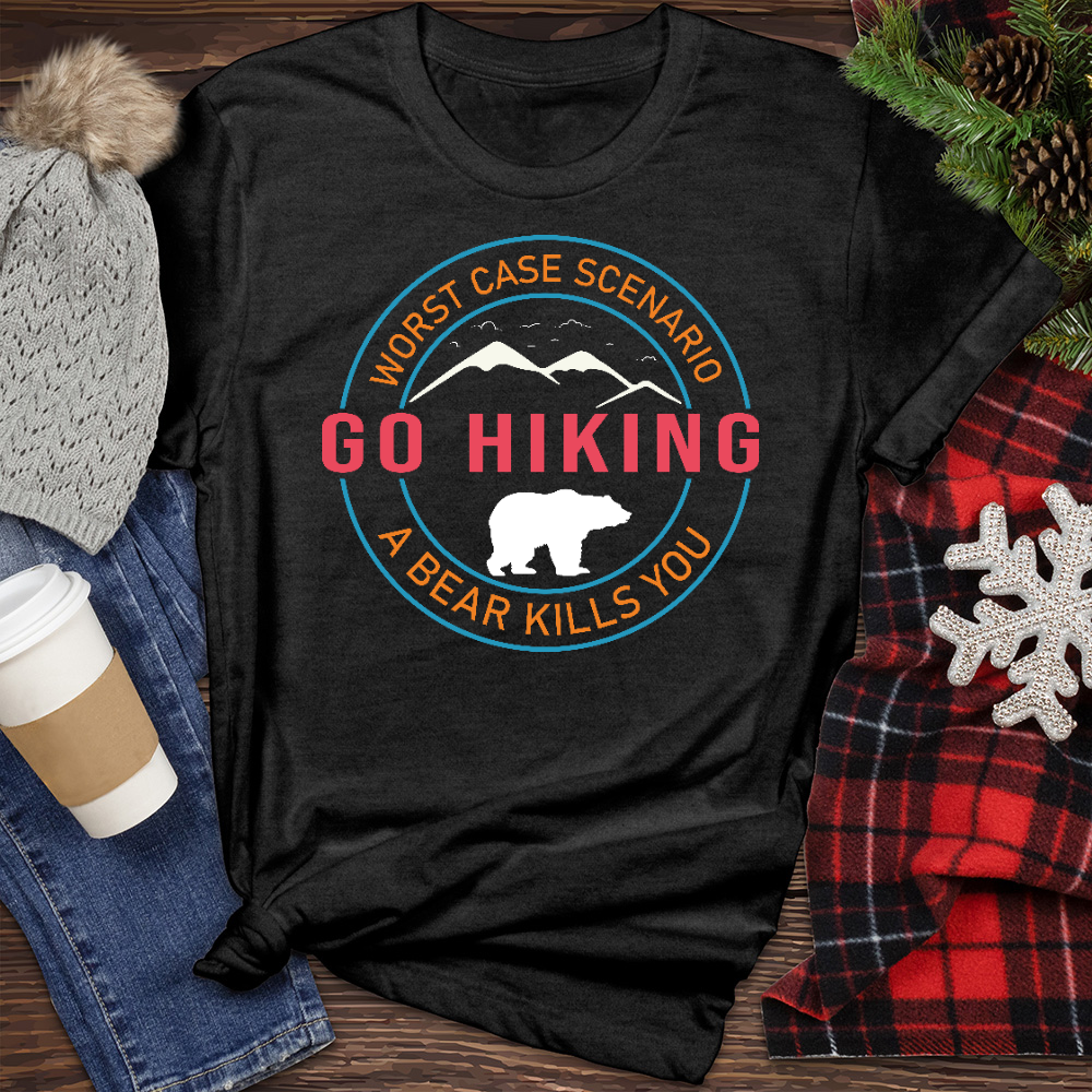 Go Hiking Heathered Tee