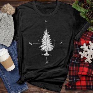 Direction Tree Heathered Tee