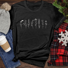 Load image into Gallery viewer, Wild Flowers 01 Heathered Tee