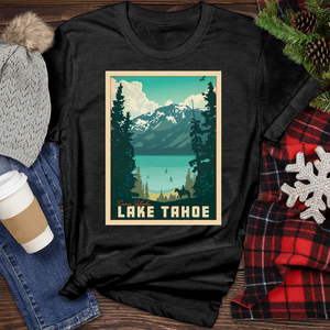 Lkae Tahoe Heathered Tee