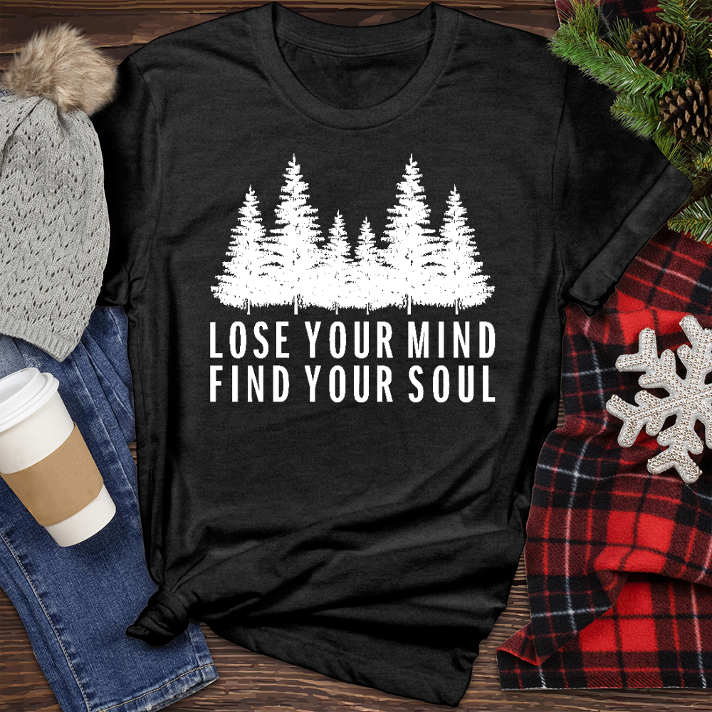 Find Your Soul Heathered Tee
