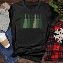 Load image into Gallery viewer, Evergreen Forest Tree Heathered Tee