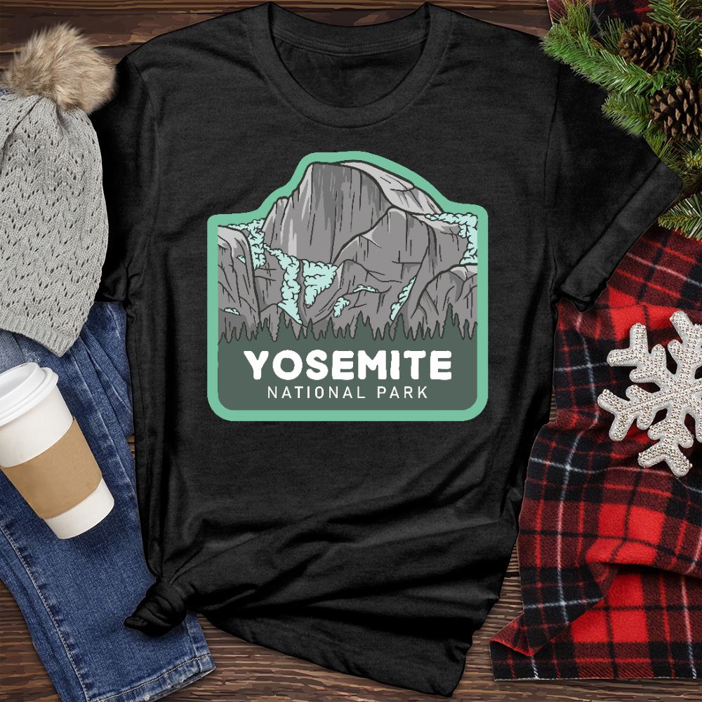Yosemite National Park Heathered Tee