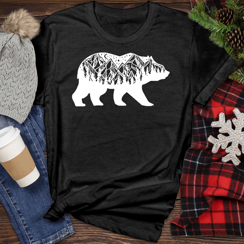 Aspen Bear Heathered Tee