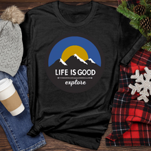 Load image into Gallery viewer, Life Is Good Heathered Tee