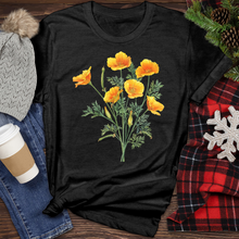 Load image into Gallery viewer, Sunlight Flower Heathered Tee