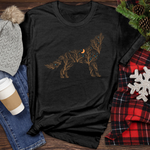 Load image into Gallery viewer, Wolf Tree Heathered Tee