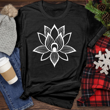 Load image into Gallery viewer, Lotus Flower Heathered Tee
