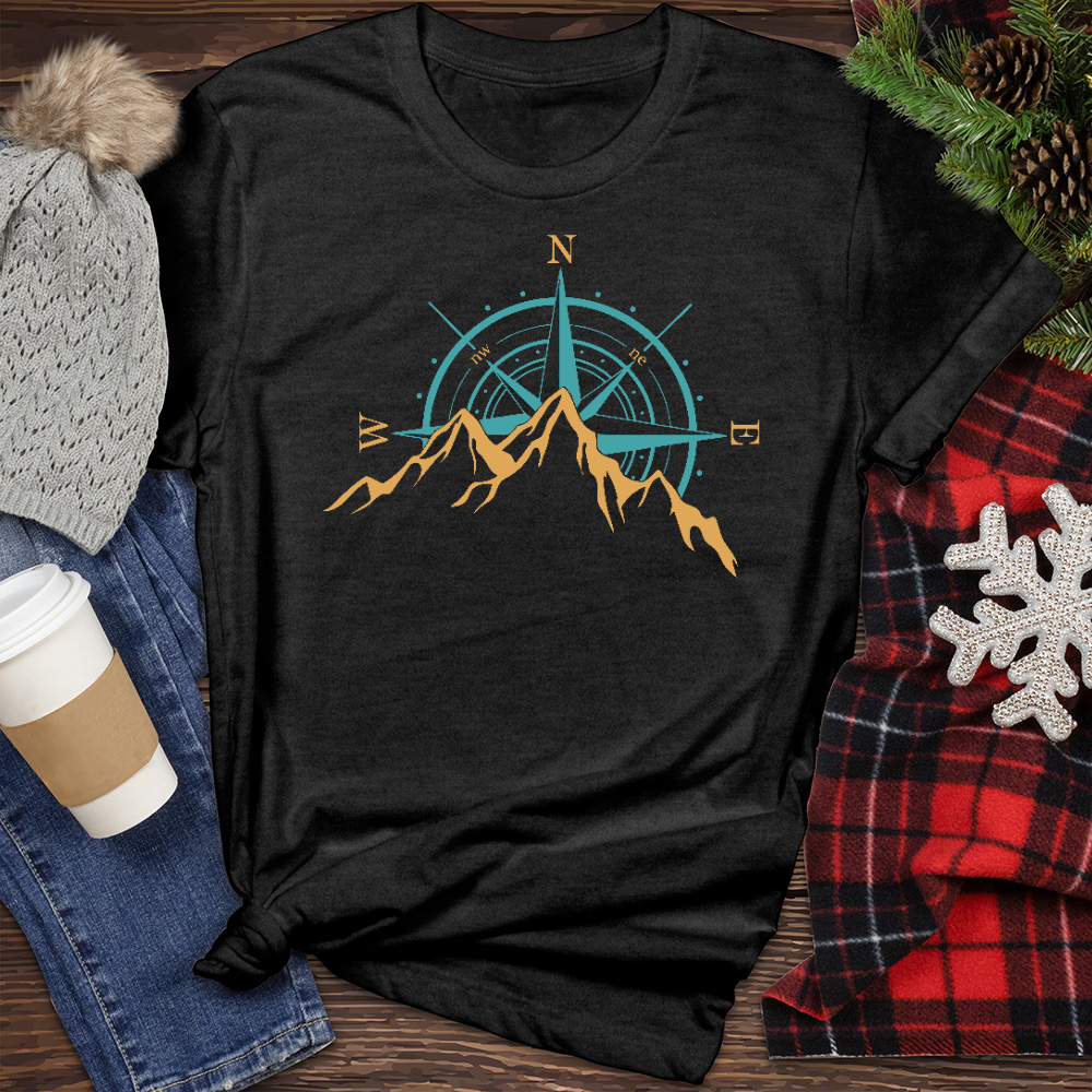 Mountain Compass Heathered Tee