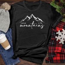 Load image into Gallery viewer, Mountaion Heathered Tee