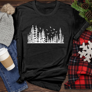 Wild with Bird 01 Heathered Tee