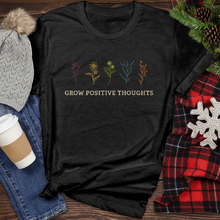 Load image into Gallery viewer, Grow Positive Thought Heathered Tee