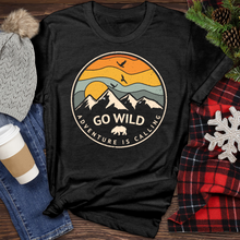 Load image into Gallery viewer, Go Wild Heathered Tee