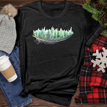 Load image into Gallery viewer, Feather Forest Heathered Tee