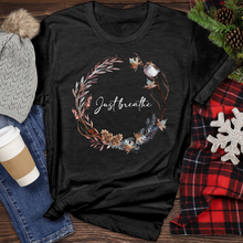 Load image into Gallery viewer, Just Breathe 2 Heathered Tee