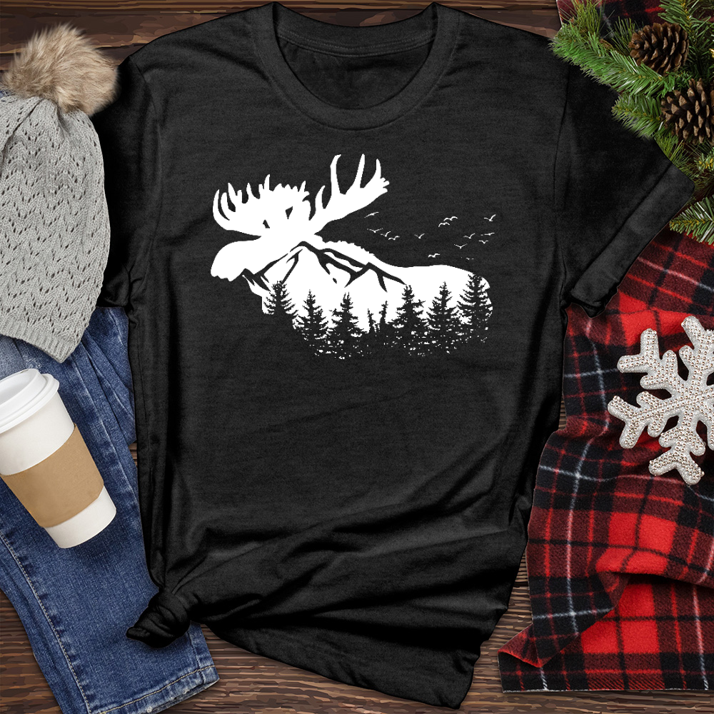 Moose Nature Heathered Tee
