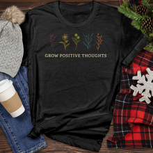Load image into Gallery viewer, Grow Positive Heathered Tee
