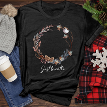 Load image into Gallery viewer, Just Breathe Heathered Tee