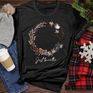 Just Breathe Heathered Tee