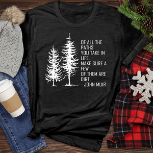 John Muir Heathered Tee Heathered Tee