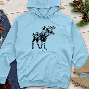 Moose Sighting Midweight Hoodie