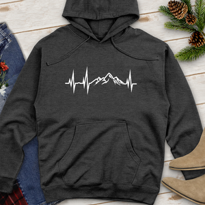Earth's Heartbeat Midweight Hoodie