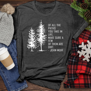 John Muir Heathered Tee Heathered Tee