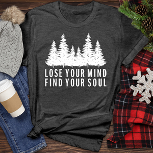 Find Your Soul Heathered Tee