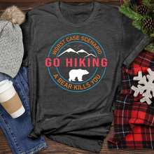 Load image into Gallery viewer, Go Hiking Heathered Tee