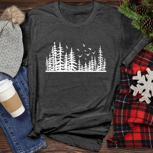 Wild with Bird 01 Heathered Tee