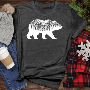 Aspen Bear Heathered Tee