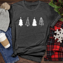 Load image into Gallery viewer, Christmas Tree Heathered Tee