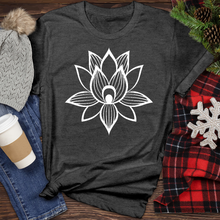 Load image into Gallery viewer, Lotus Flower Heathered Tee