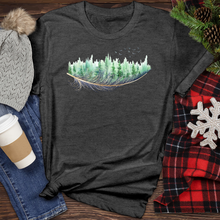 Load image into Gallery viewer, Feather Forest Heathered Tee