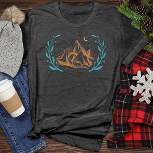 Mountain and Moon Heathered Tee