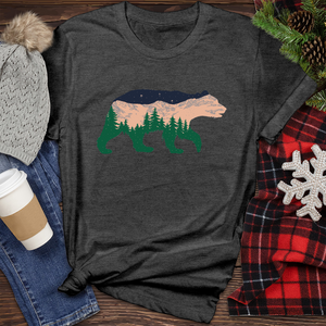 Nature Bear Heathered Tee