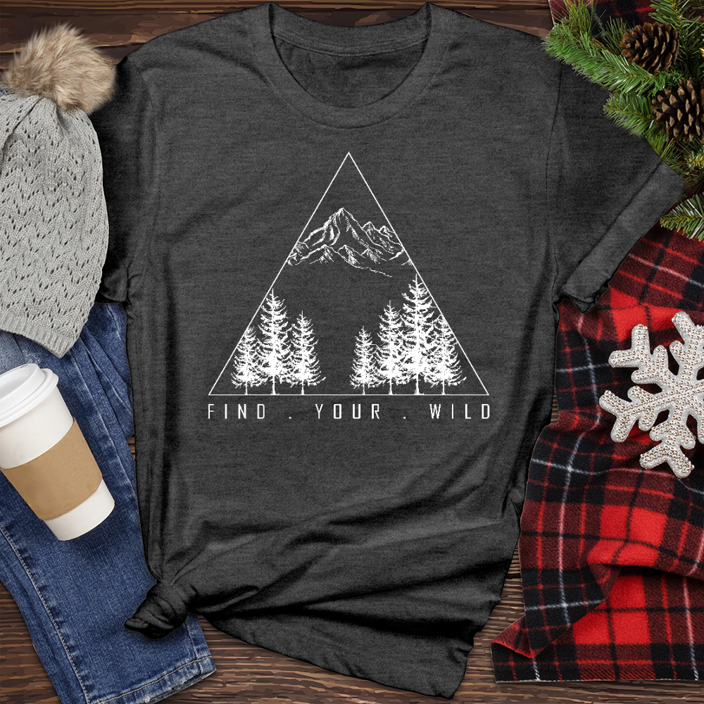 Find Your Wild Heathered Tee