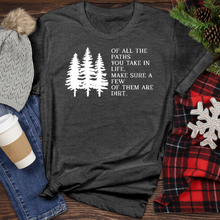 Load image into Gallery viewer, Of All The Paths Heathered Tee