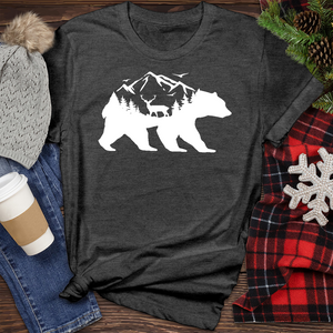 Bear Nature Heathered Tee