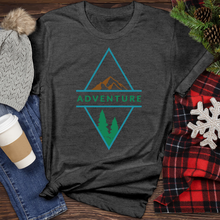 Load image into Gallery viewer, Adventure Mountain Heathered Tee