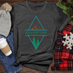 Adventure Mountain Heathered Tee